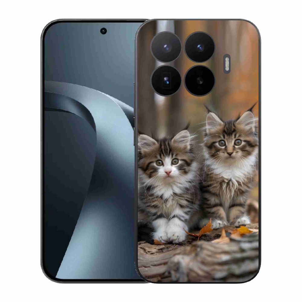 Gélový kryt mmCase na Xiaomi 17T - mačacie duo 3