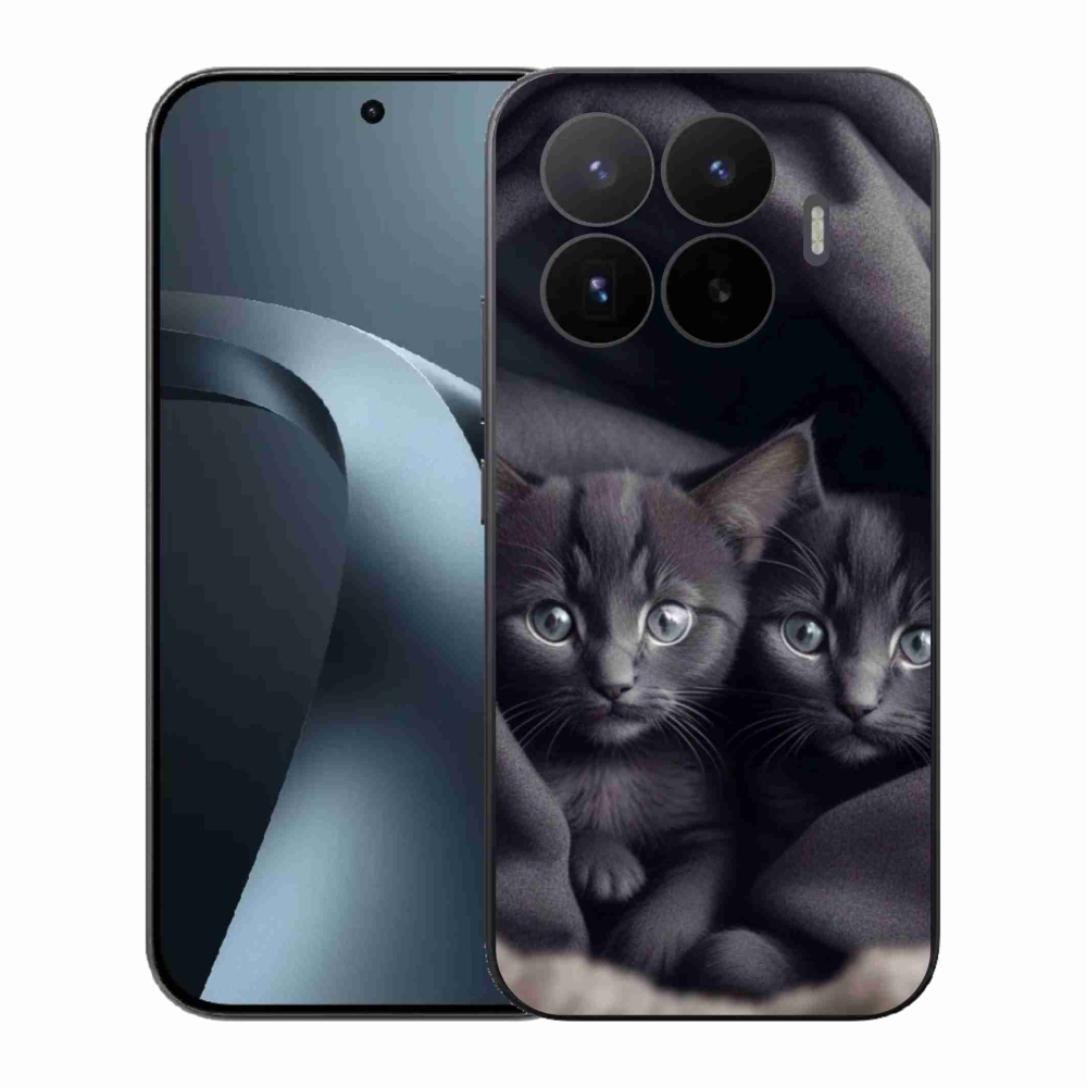 Gélový kryt mmCase na Xiaomi 17T - mačacie duo