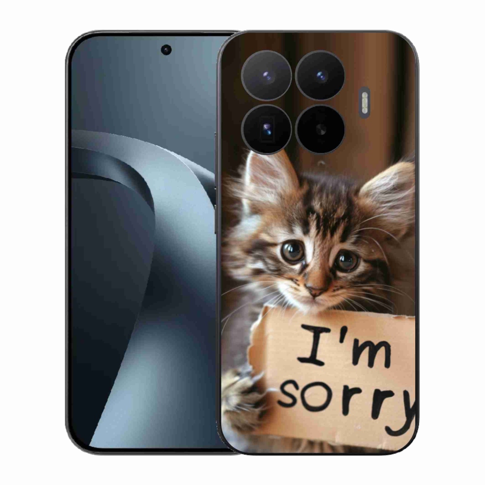 Gélový kryt mmCase na Xiaomi 17T - mačacie ospravedlnenie
