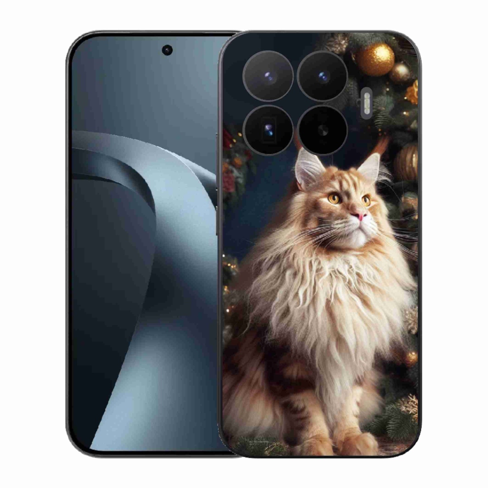 Gélový kryt mmCase na Xiaomi 17T - mačka pri stromčeku