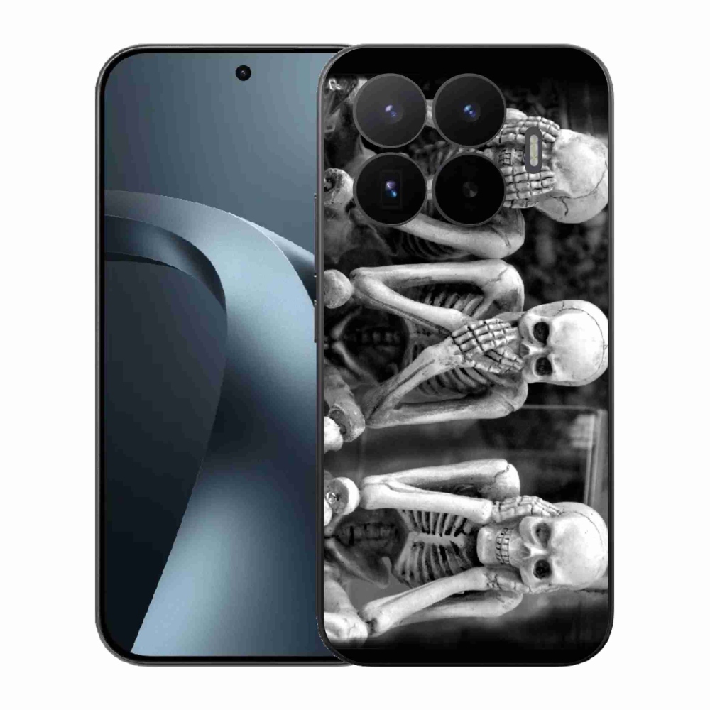 Gélový kryt mmCase na Xiaomi 17T - kostlivci