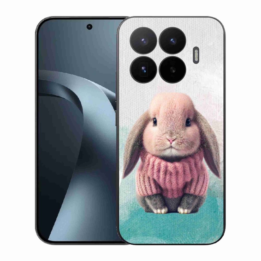 Gélový kryt mmCase na Xiaomi 17T - zajačik vo svetri