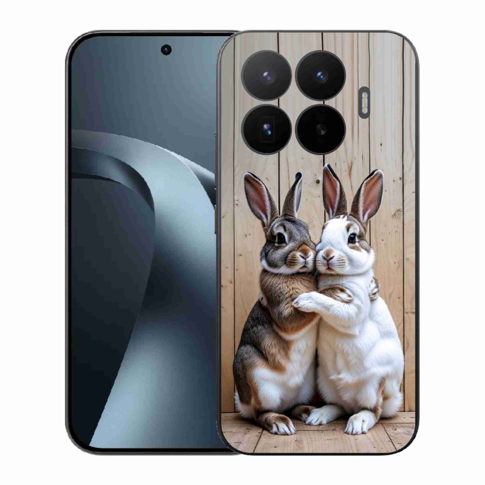 Gélový kryt mmCase na Xiaomi 17T - králičie pár