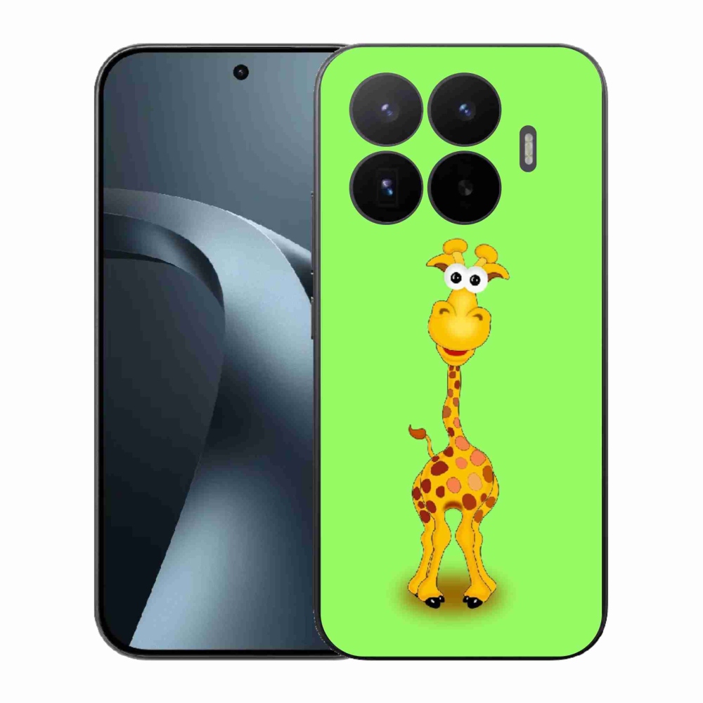 Gélový kryt mmCase na Xiaomi 17T - kreslená žirafa