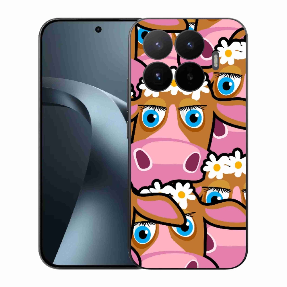Gélový kryt mmCase na Xiaomi 17T - kreslené kravičky