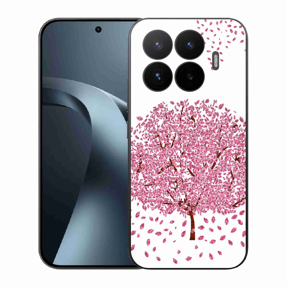 Gélový kryt mmCase na Xiaomi 17T - kreslený strom s listami