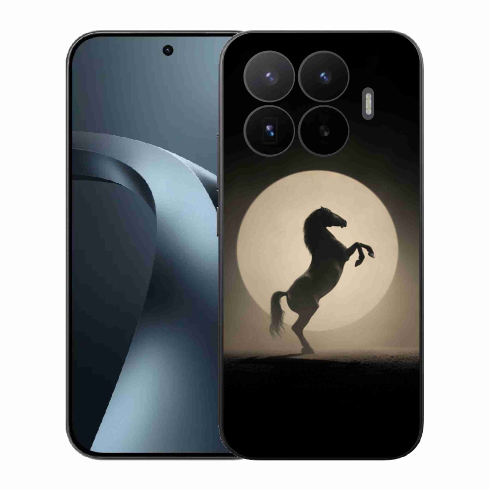 Gélový kryt mmCase na Xiaomi 17T - kôň v siluete