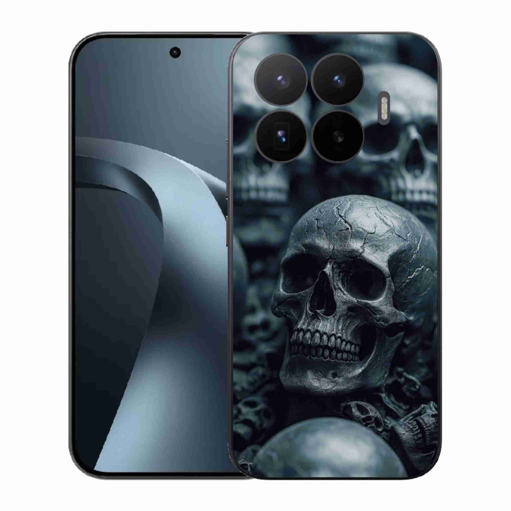 Gélový kryt mmCase na Xiaomi 17T - lebka 2