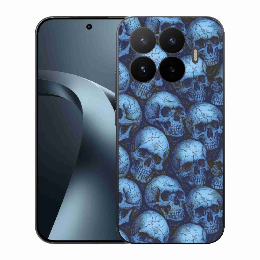 Gélový kryt mmCase na Xiaomi 17T - lebky