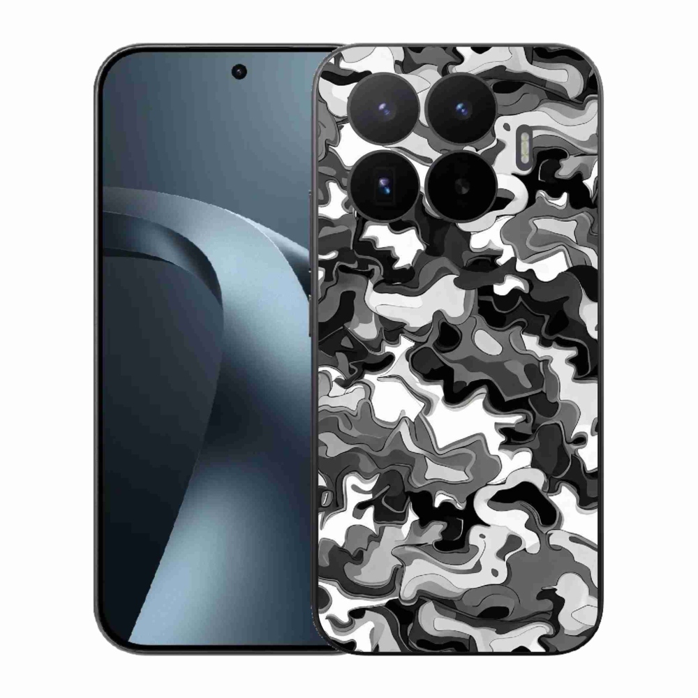 Gélový kryt mmCase na Xiaomi 17T - maskáčový vzor 3