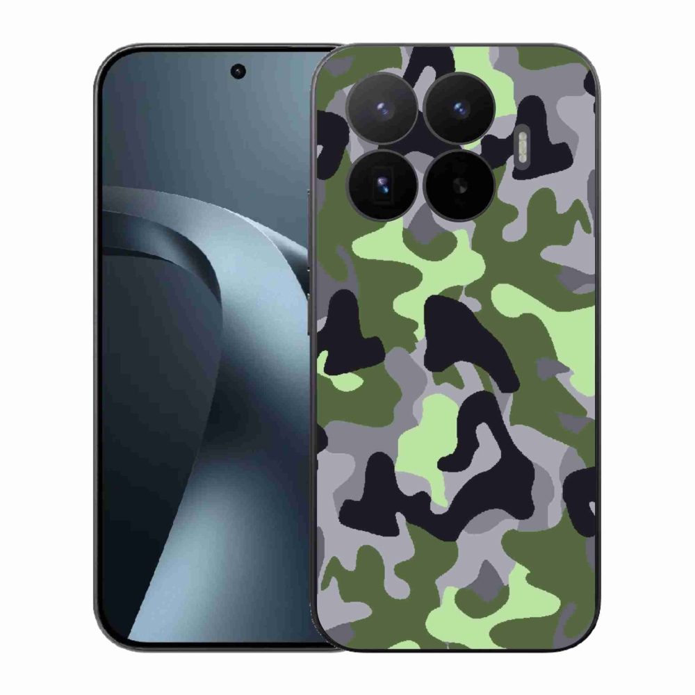 Gélový kryt mmCase na Xiaomi 17T - maskáčový vzor 7