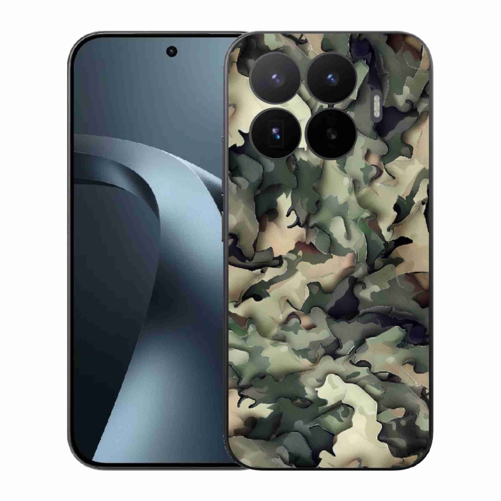Gélový kryt mmCase na Xiaomi 17T - maskáčový vzor 9