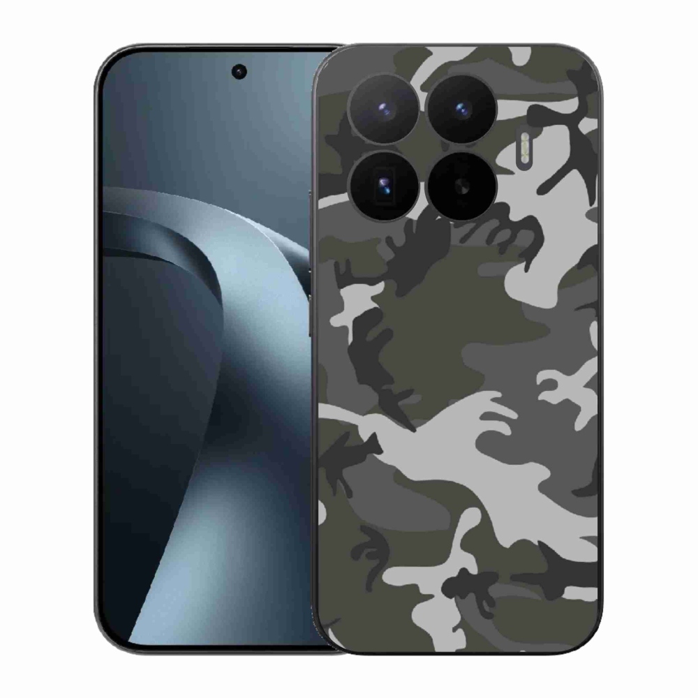 Gélový kryt mmCase na Xiaomi 17T - maskáčový vzor