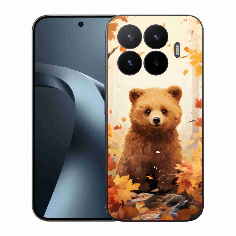 Gélový kryt mmCase na Xiaomi 17T - medveď v lese