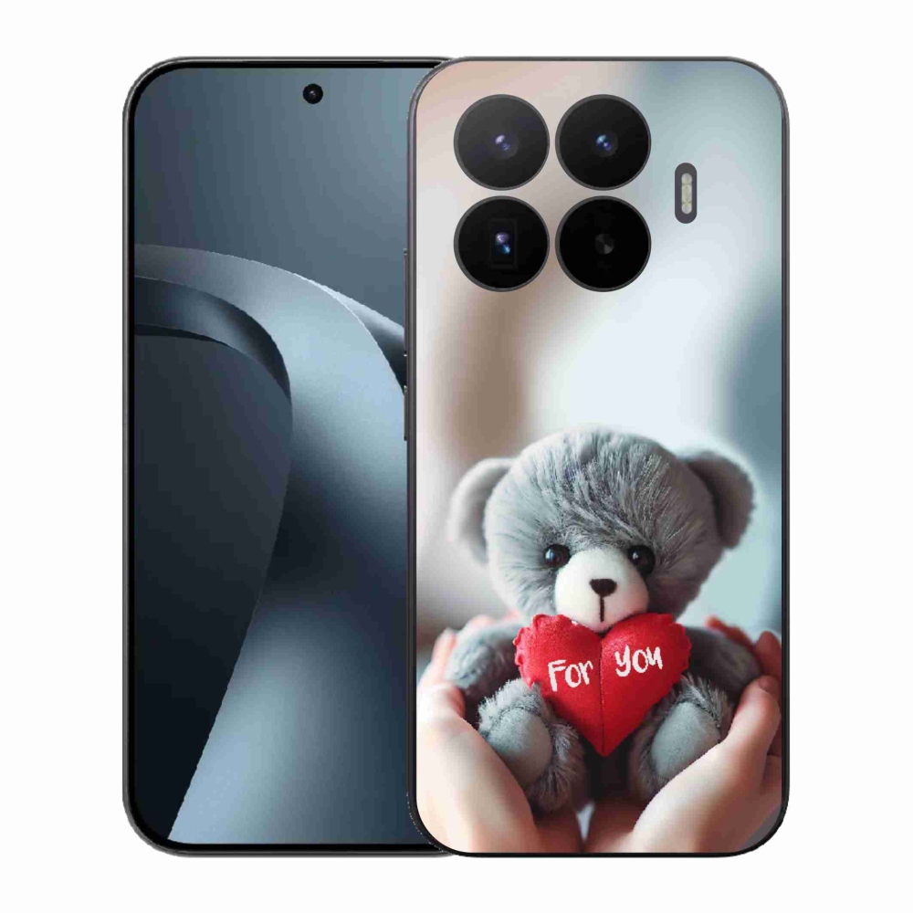 Gélový kryt mmCase na Xiaomi 17T - medvedík pre zamilovaných