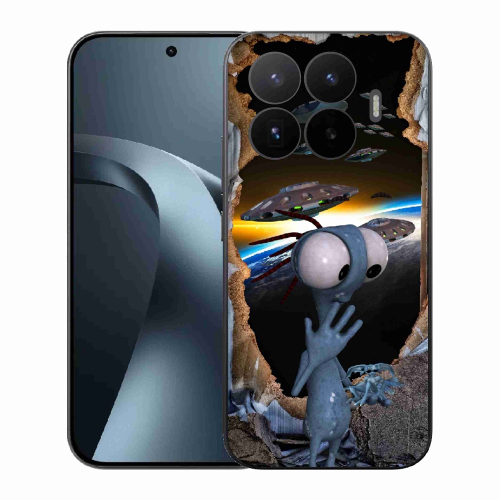 Gélový kryt mmCase na Xiaomi 17T - mimozemšťan
