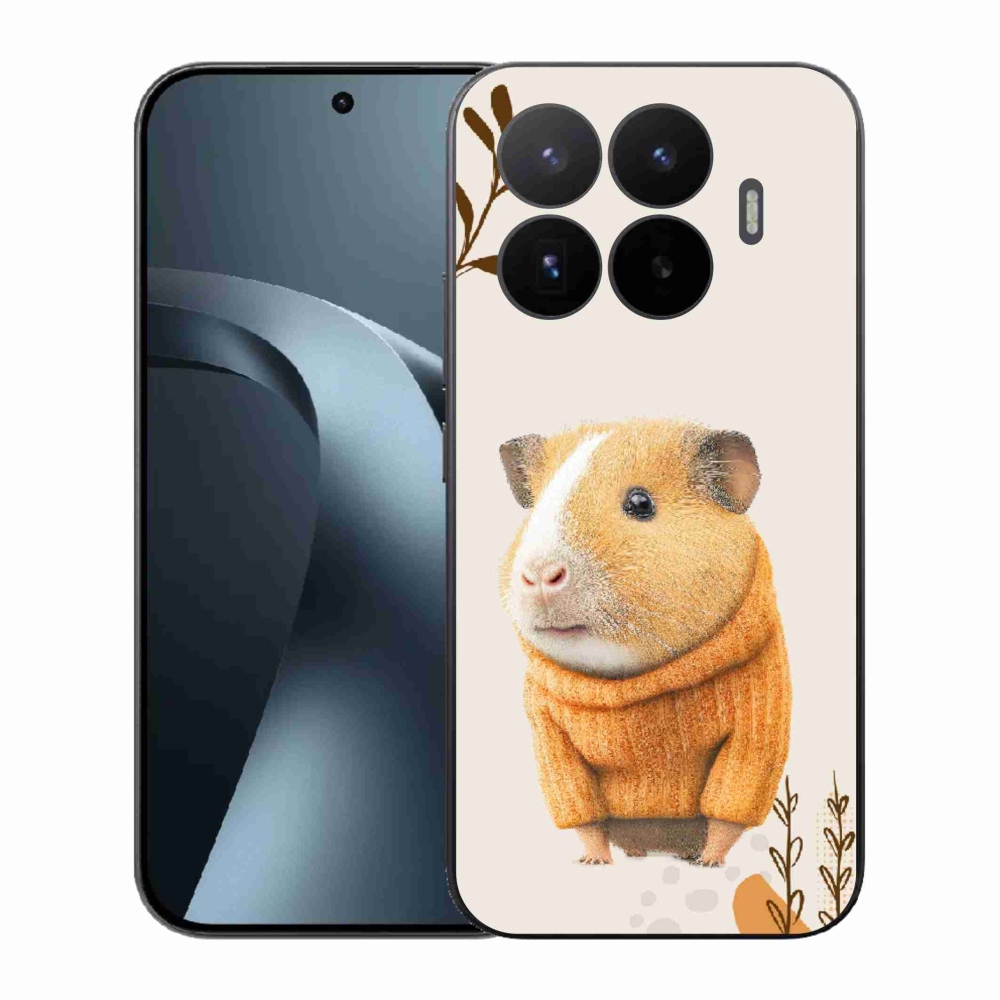Gélový kryt mmCase na Xiaomi 17T - morča vo svetri