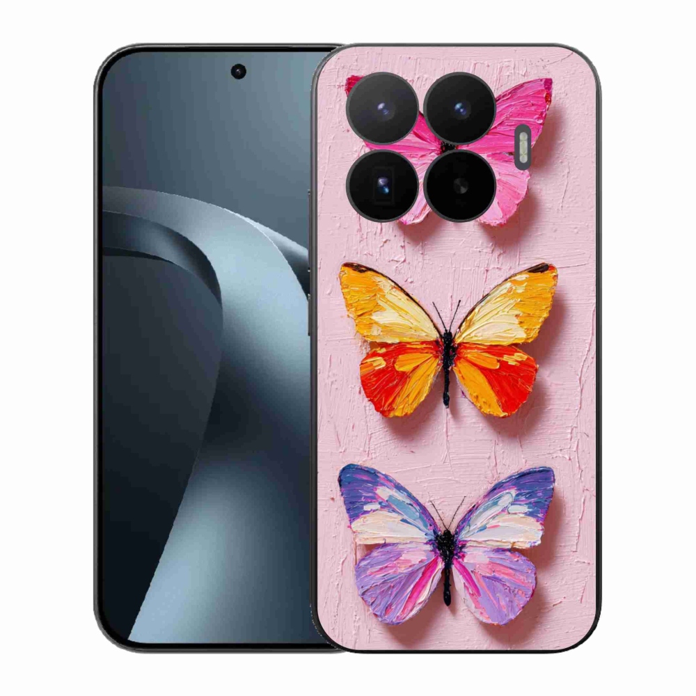 Gélový kryt mmCase na Xiaomi 17T - motýlia trojica