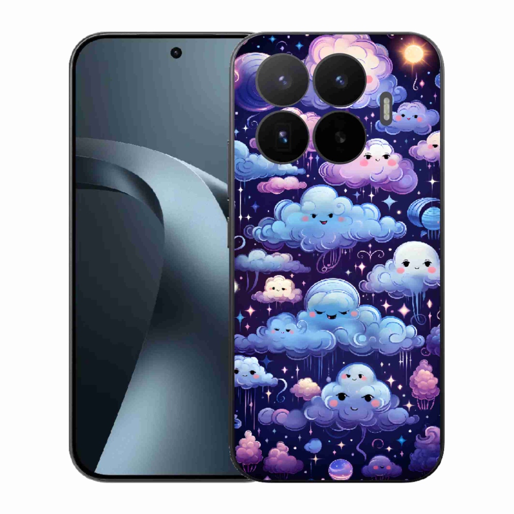 Gélový kryt mmCase na Xiaomi 17T - mráčiky