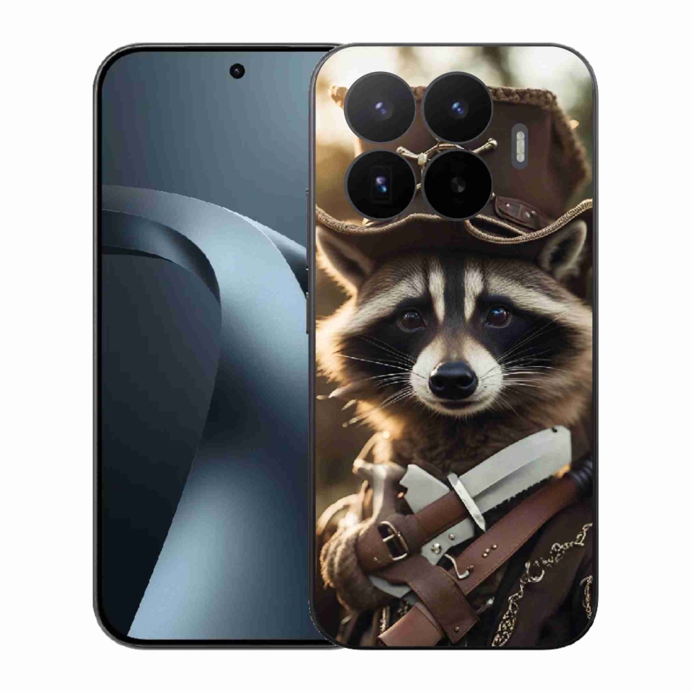 Gélový kryt mmCase na Xiaomi 17T - mýval v uniforme