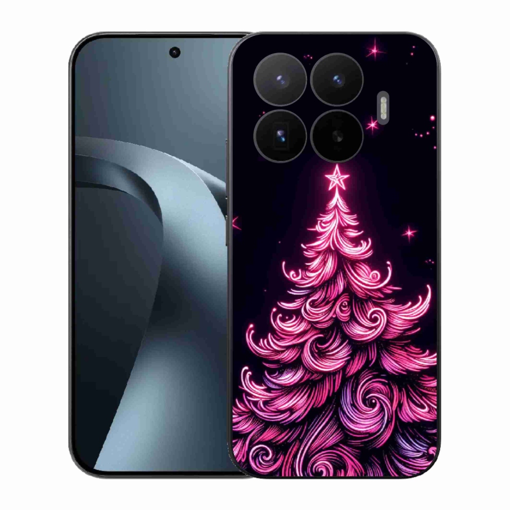 Gélový kryt mmCase na Xiaomi 17T - neónový vianočný stromček 2
