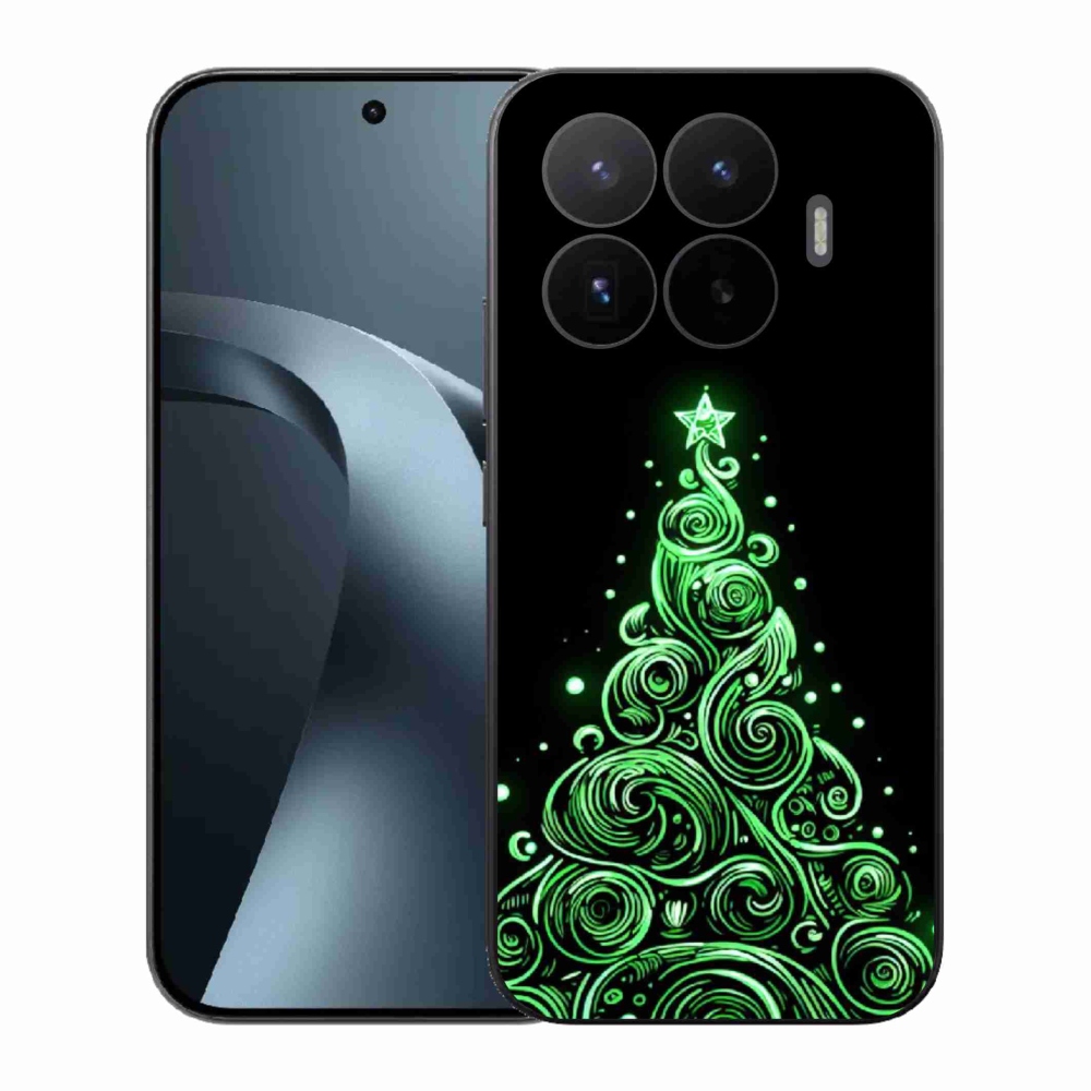 Gélový kryt mmCase na Xiaomi 17T - neónový vianočný stromček 3