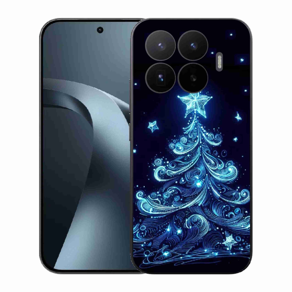 Gélový kryt mmCase na Xiaomi 17T - neónový vianočný stromček 4
