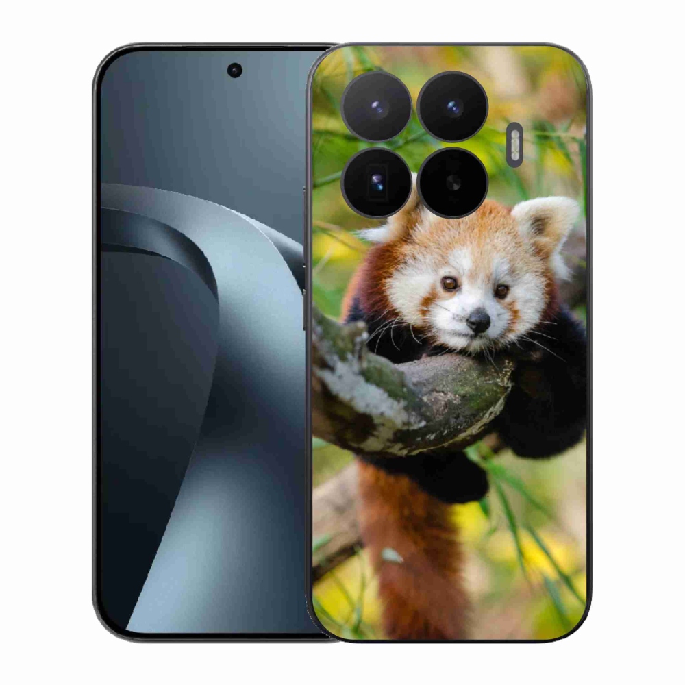 Gélový kryt mmCase na Xiaomi 17T - panda červená