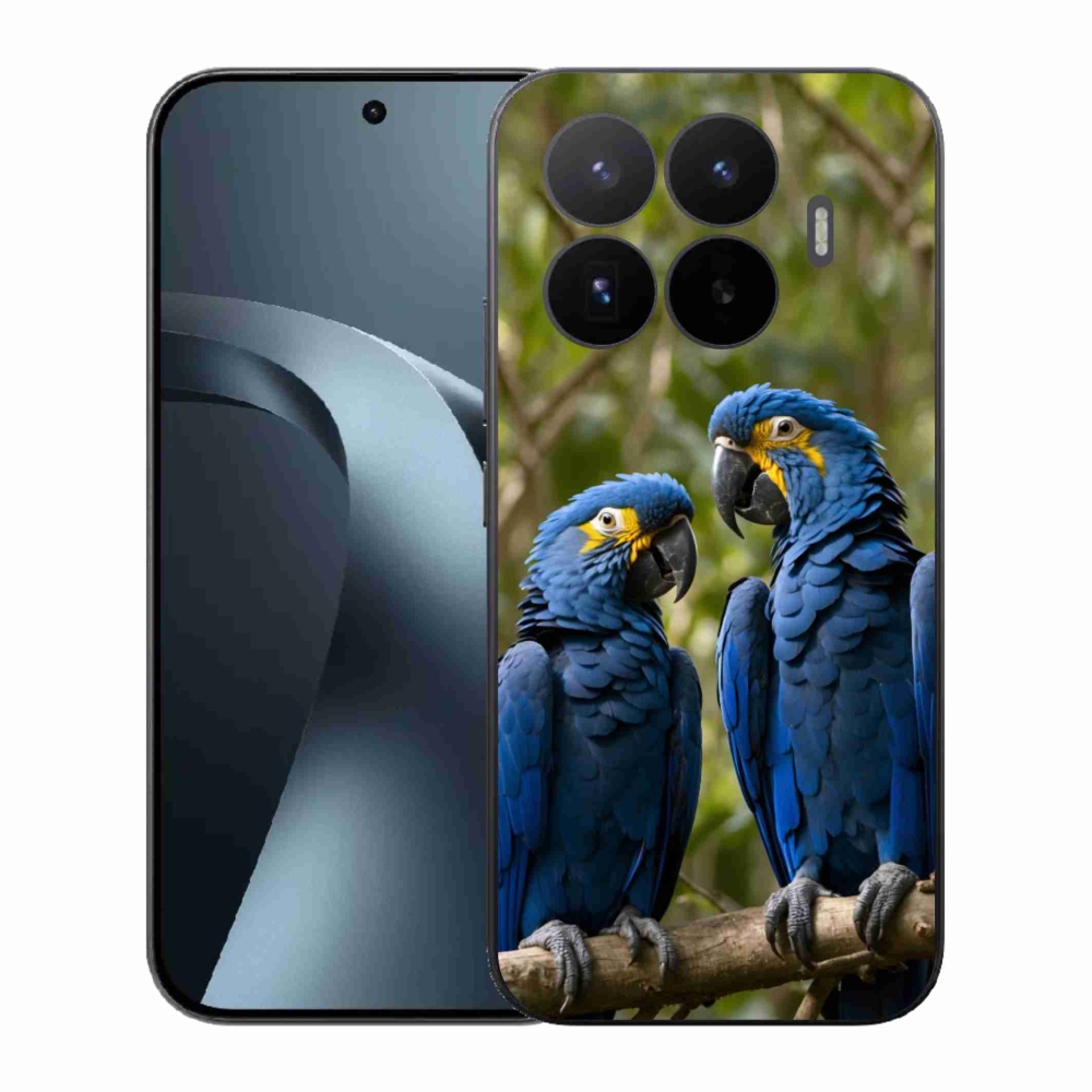 Gélový kryt mmCase na Xiaomi 17T - papagájové duo
