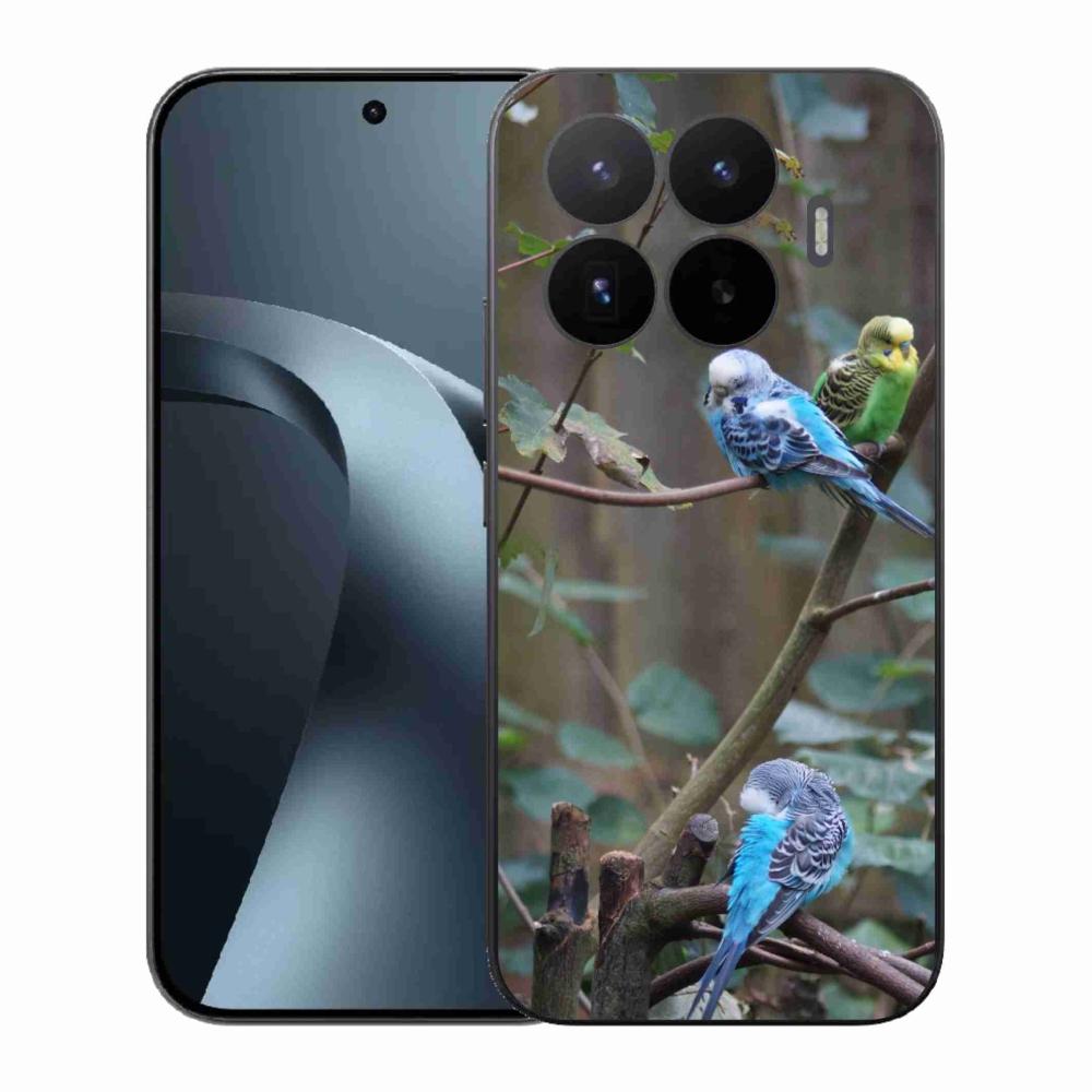 Gélový kryt mmCase na Xiaomi 17T - papagáje na vetve
