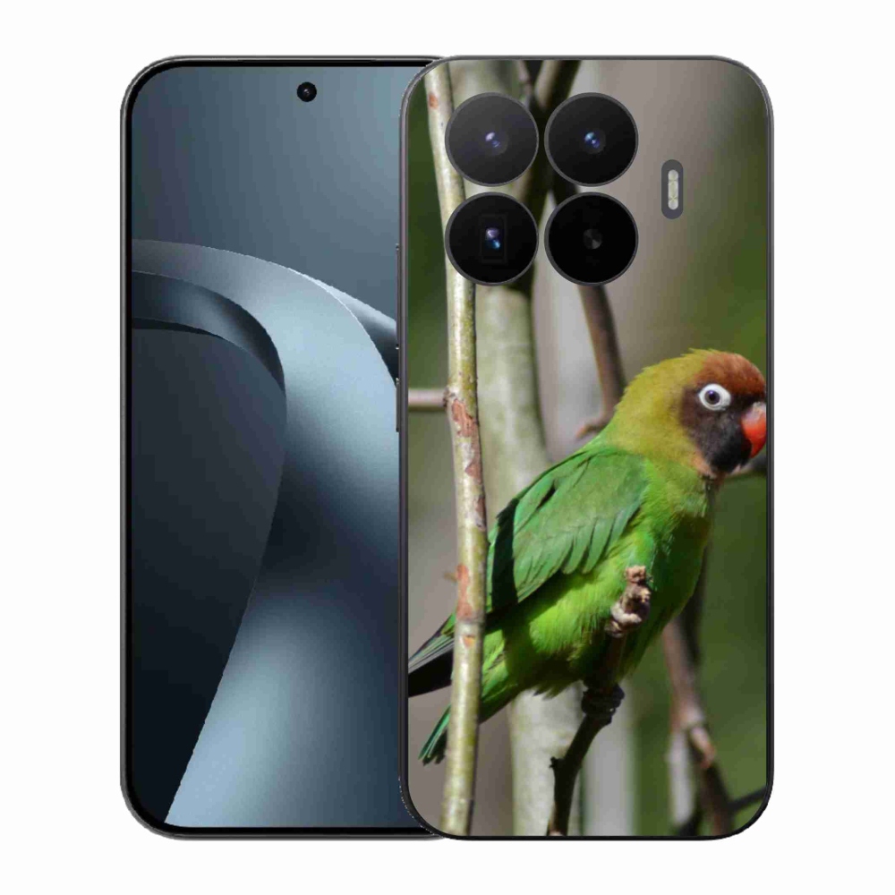 Gélový kryt mmCase na Xiaomi 17T - papagáj agapornis