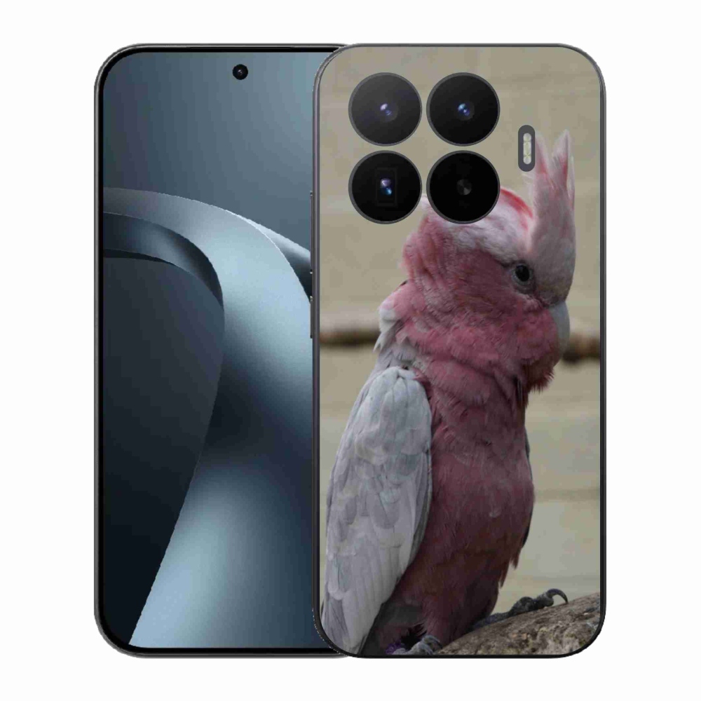 Gélový kryt mmCase na Xiaomi 17T - papagáj kakadu ružový