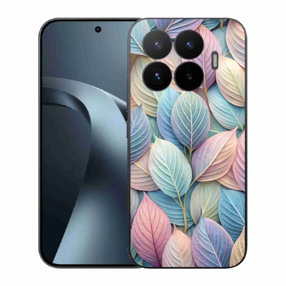 Gélový kryt mmCase na Xiaomi 17T - pastelové listy