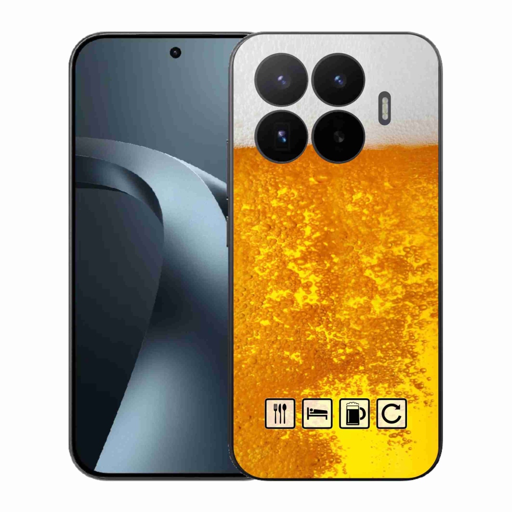 Gélový kryt mmCase na Xiaomi 17T - pivný motív 3
