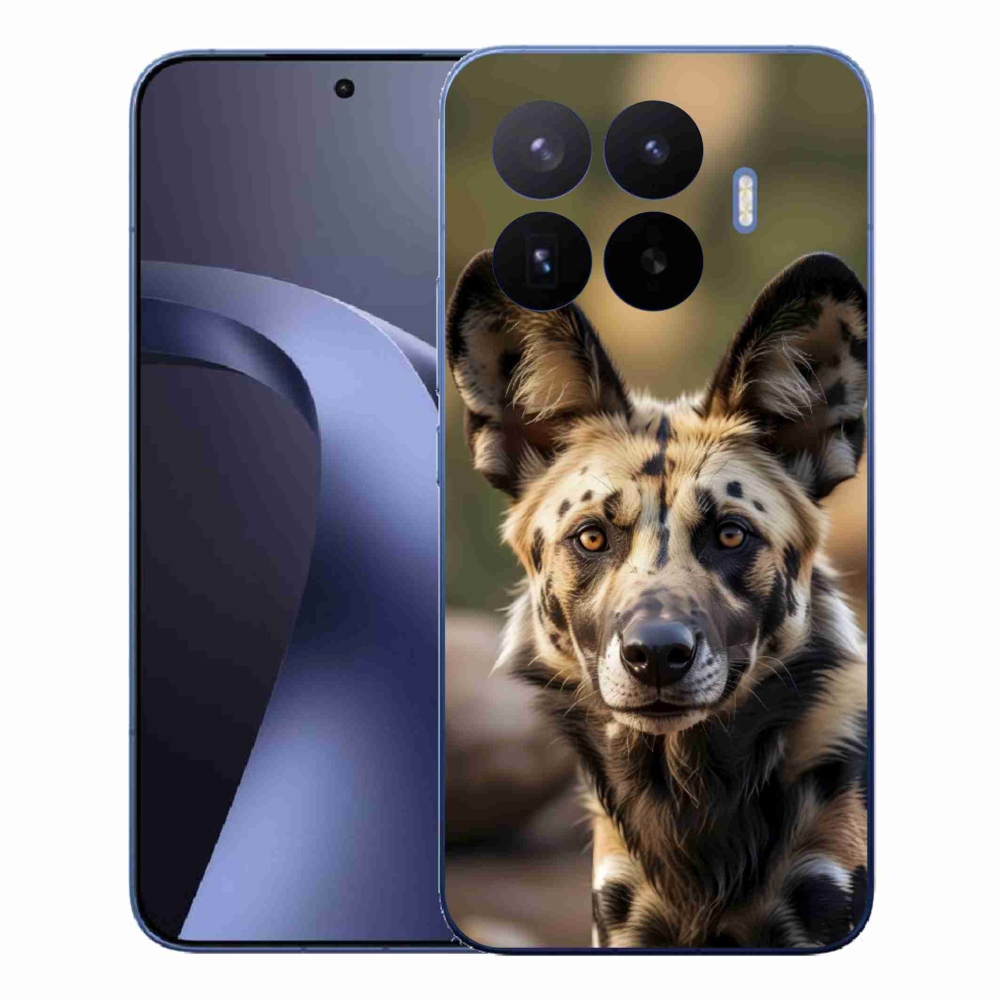 Gélový kryt mmCase na Xiaomi 17T Pro - africký divoký pes