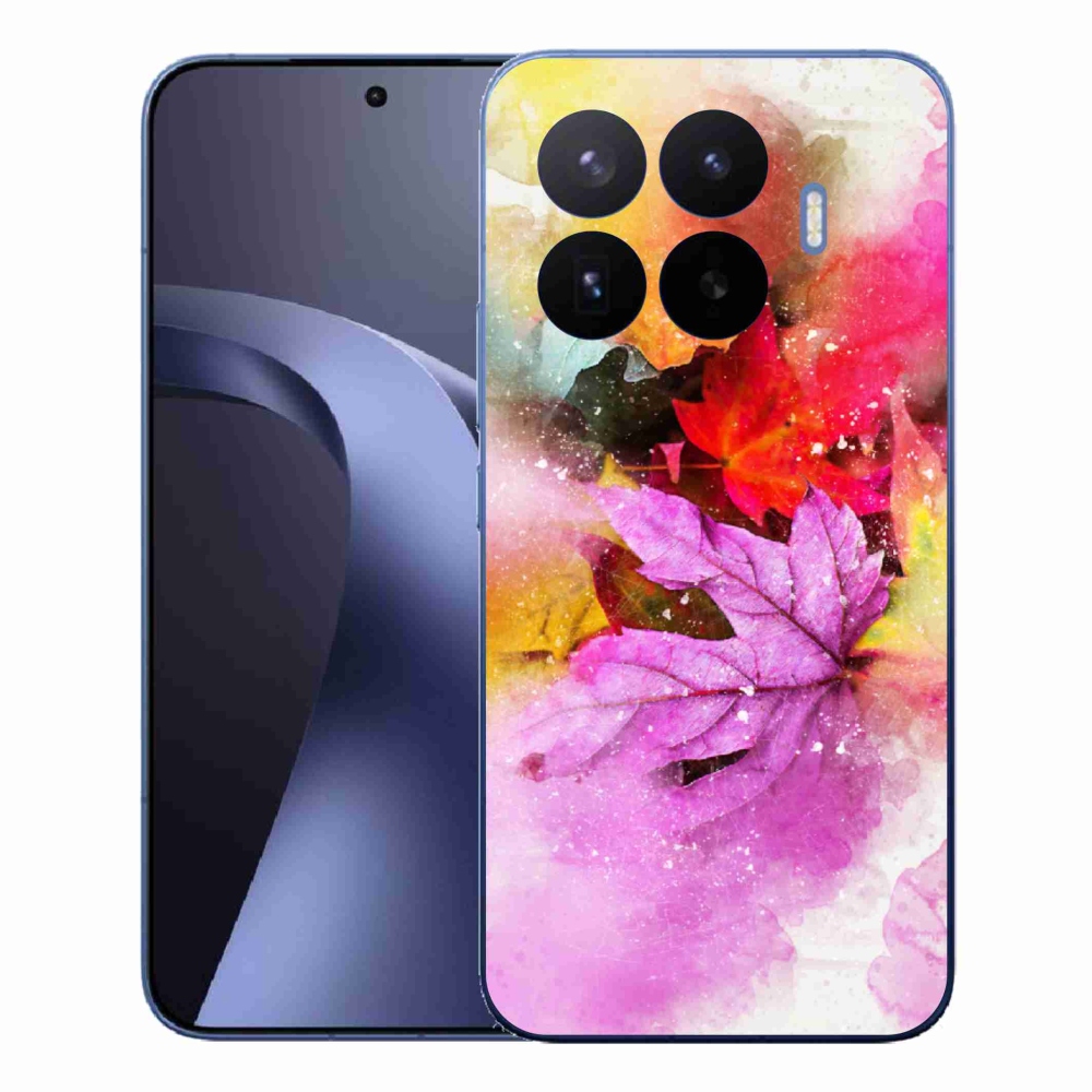 Gélový kryt mmCase na Xiaomi 17T Pro - farebné listy