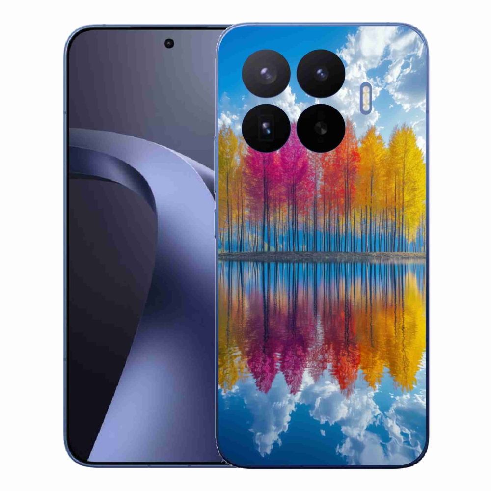 Gélový kryt mmCase na Xiaomi 17T Pro - farebné stromy
