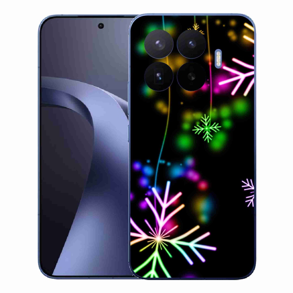 Gélový kryt mmCase na Xiaomi 17T Pro - farebné vločky