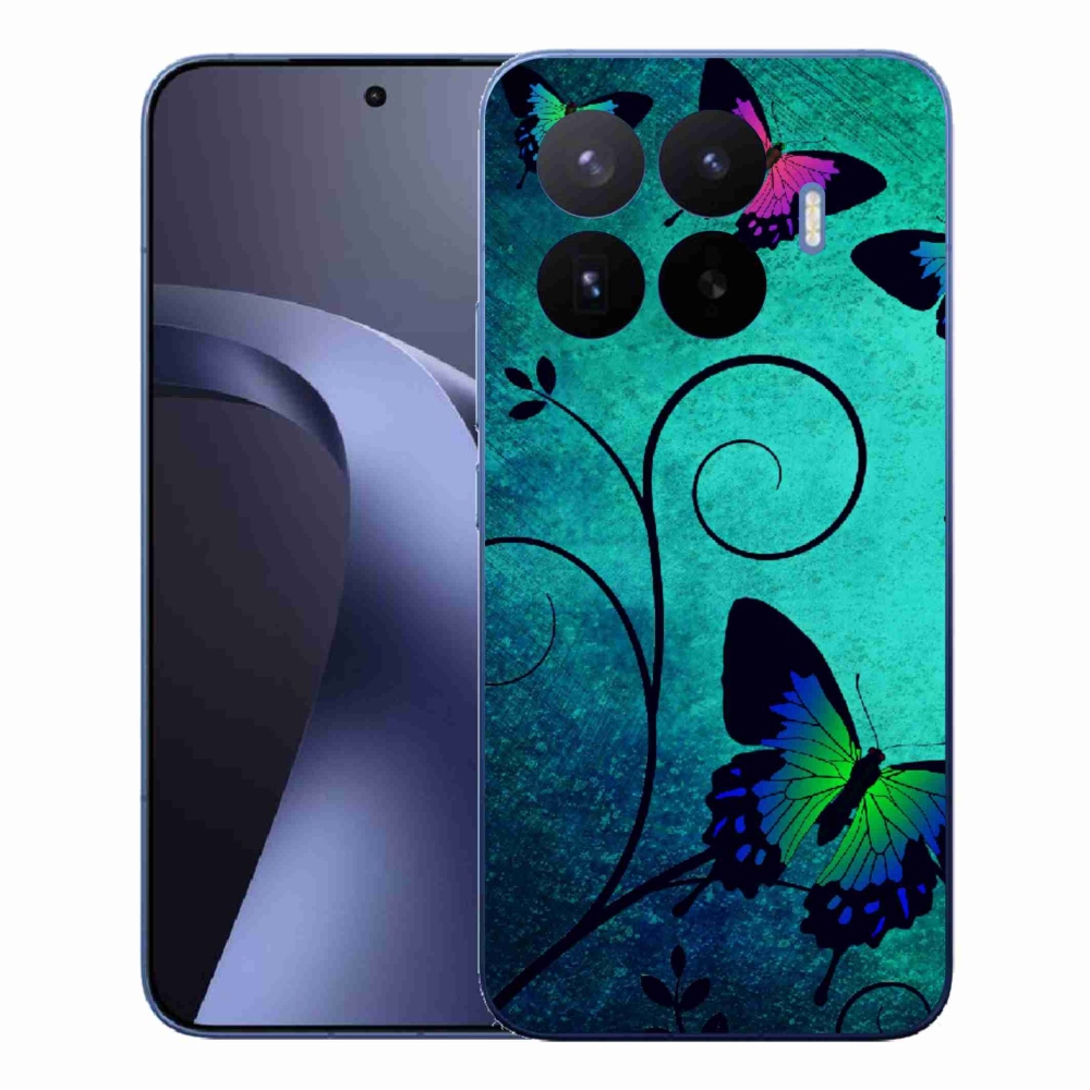 Gélový kryt mmCase na Xiaomi 17T Pro - farební motýle