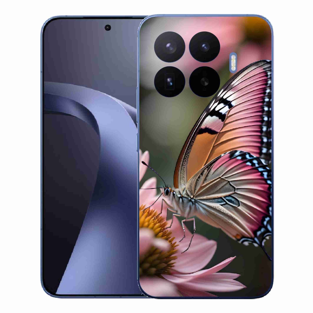 Gélový kryt mmCase na Xiaomi 17T Pro - farebný motýľ