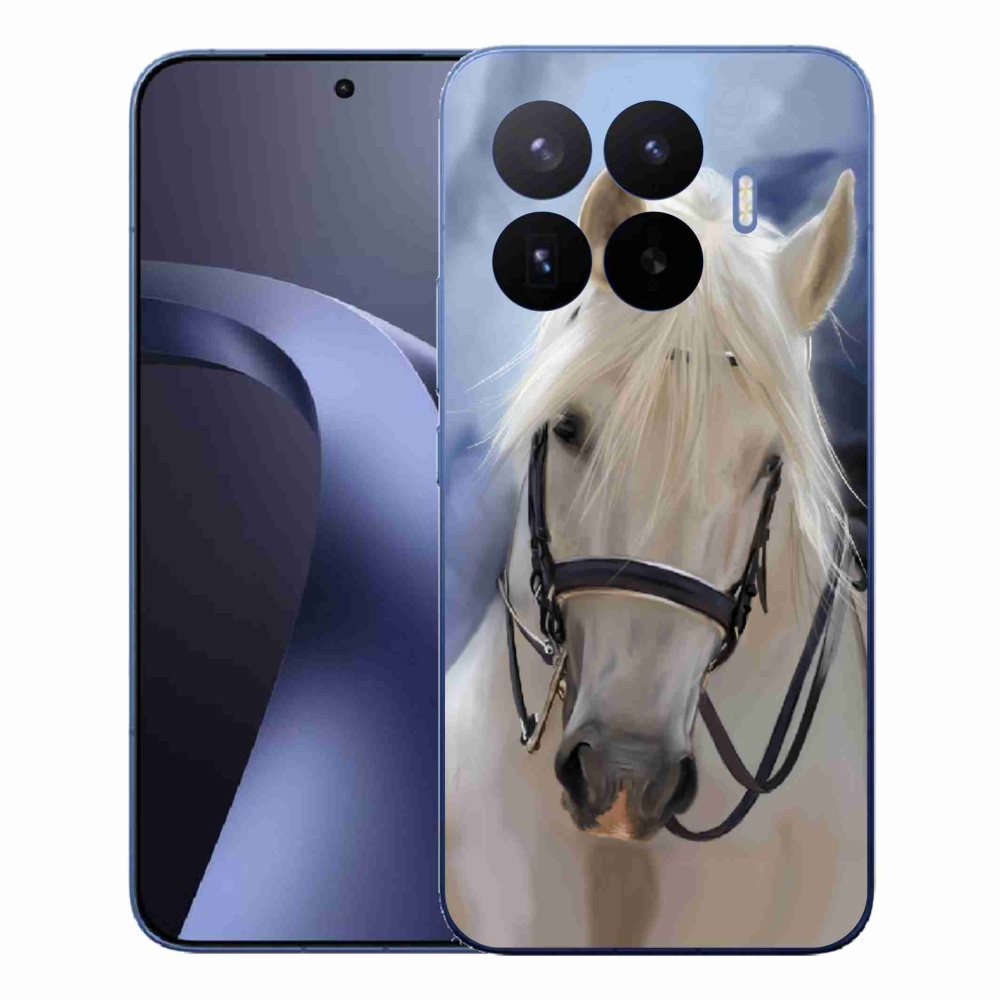 Gélový kryt mmCase na Xiaomi 17T Pro - biely kôň