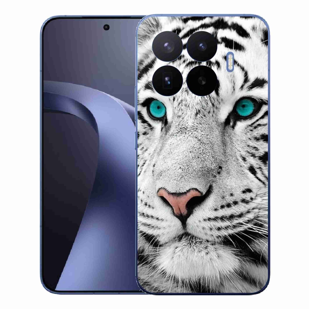 Gélový kryt mmCase na Xiaomi 17T Pro - biely tiger