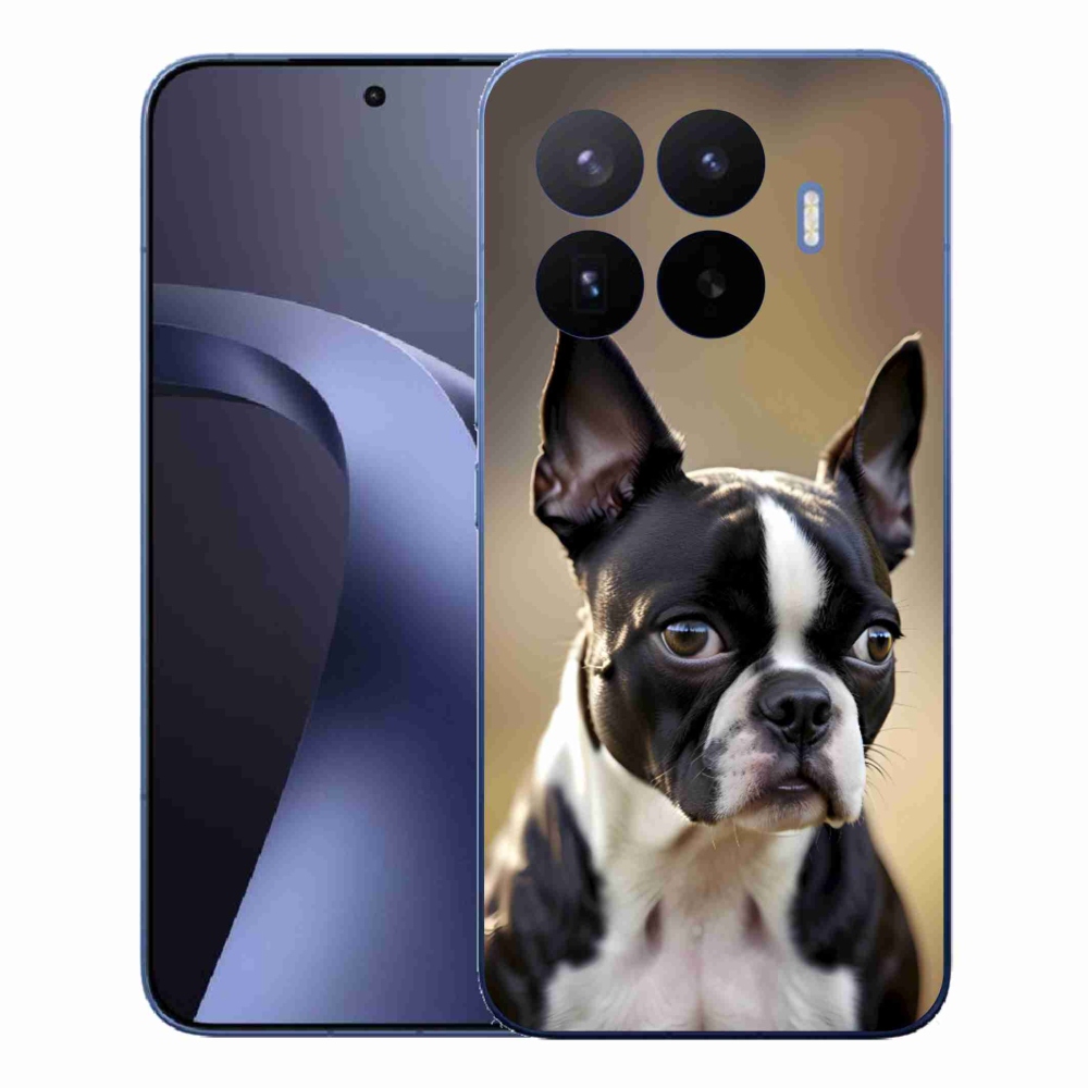 Gélový kryt mmCase na Xiaomi 17T Pro - bostonský teriér