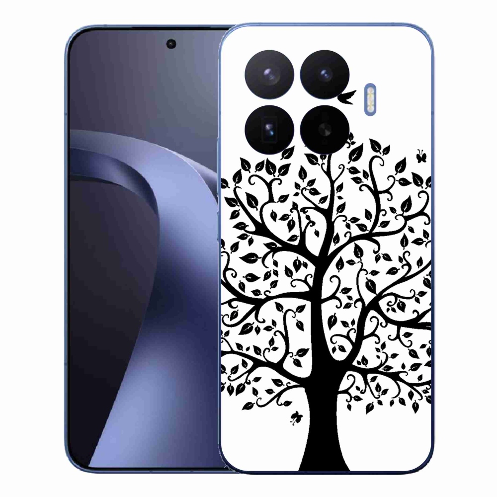 Gélový kryt mmCase na Xiaomi 17T Pro - čiernobiely strom