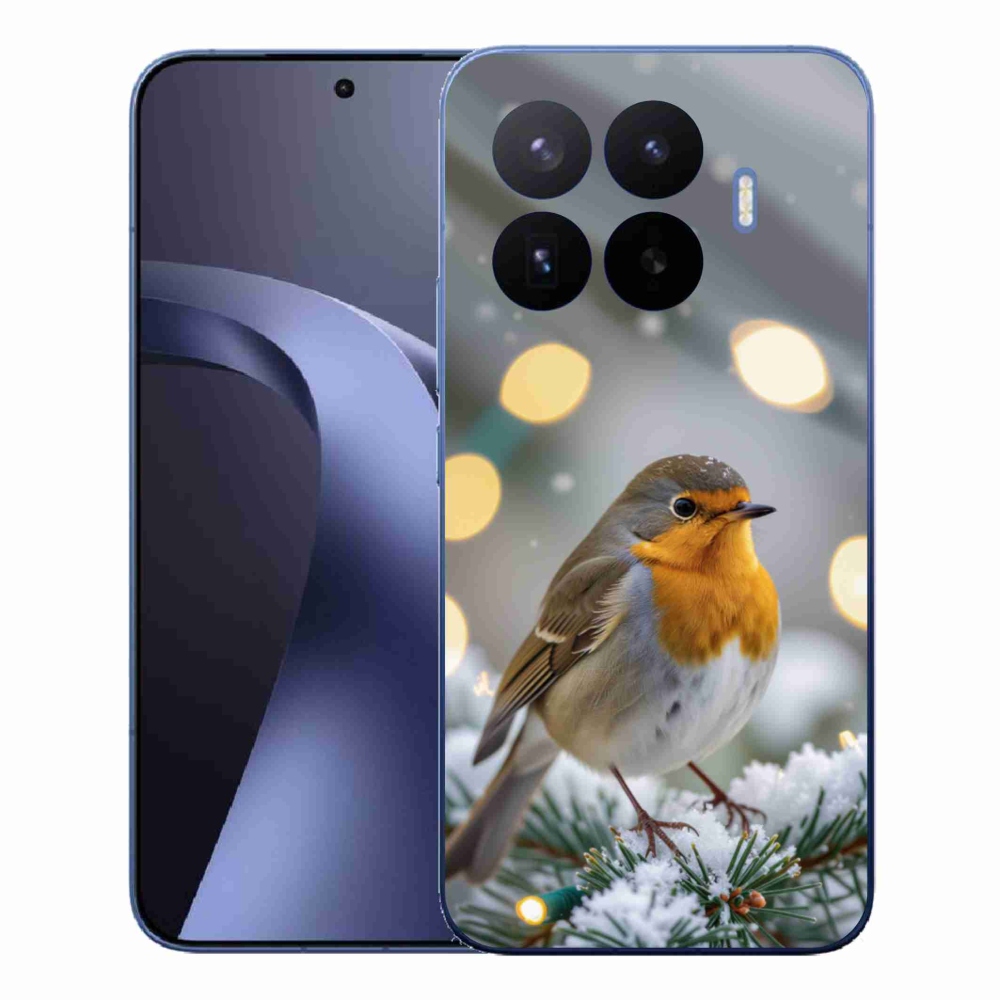 Gélový kryt mmCase na Xiaomi 17T Pro - červienka v zime