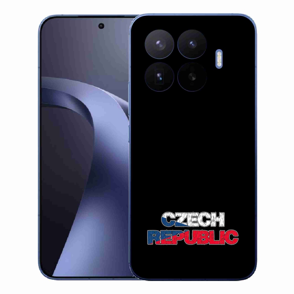 Gélový kryt mmCase na Xiaomi 17T Pro - Slovak Republic čierne pozadie