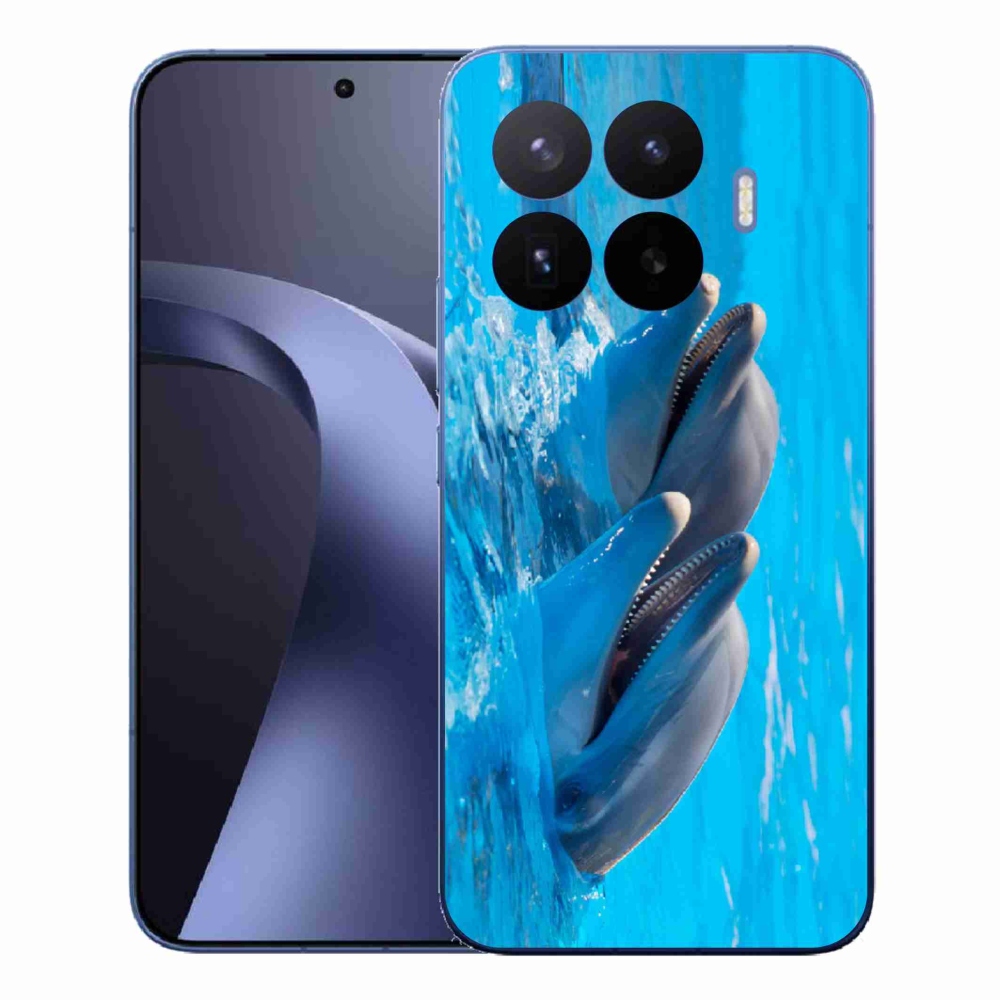 Gélový kryt mmCase na Xiaomi 17T Pro - delfíny