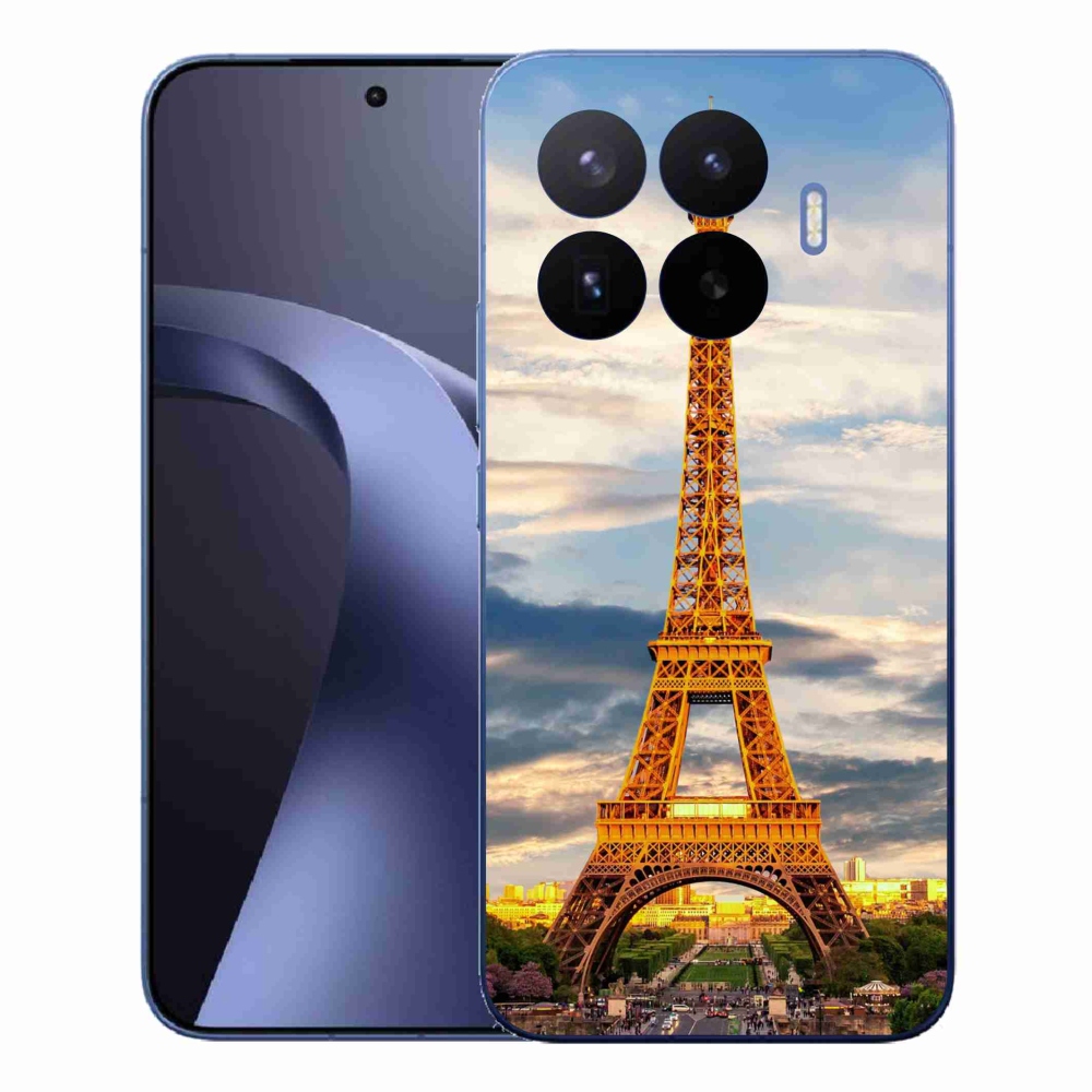 Gélový kryt mmCase na Xiaomi 17T Pro - eiffelova veža 3