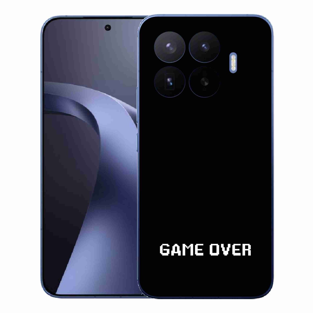 Gélový kryt mmCase na Xiaomi 17T Pro - game over čierne pozadie
