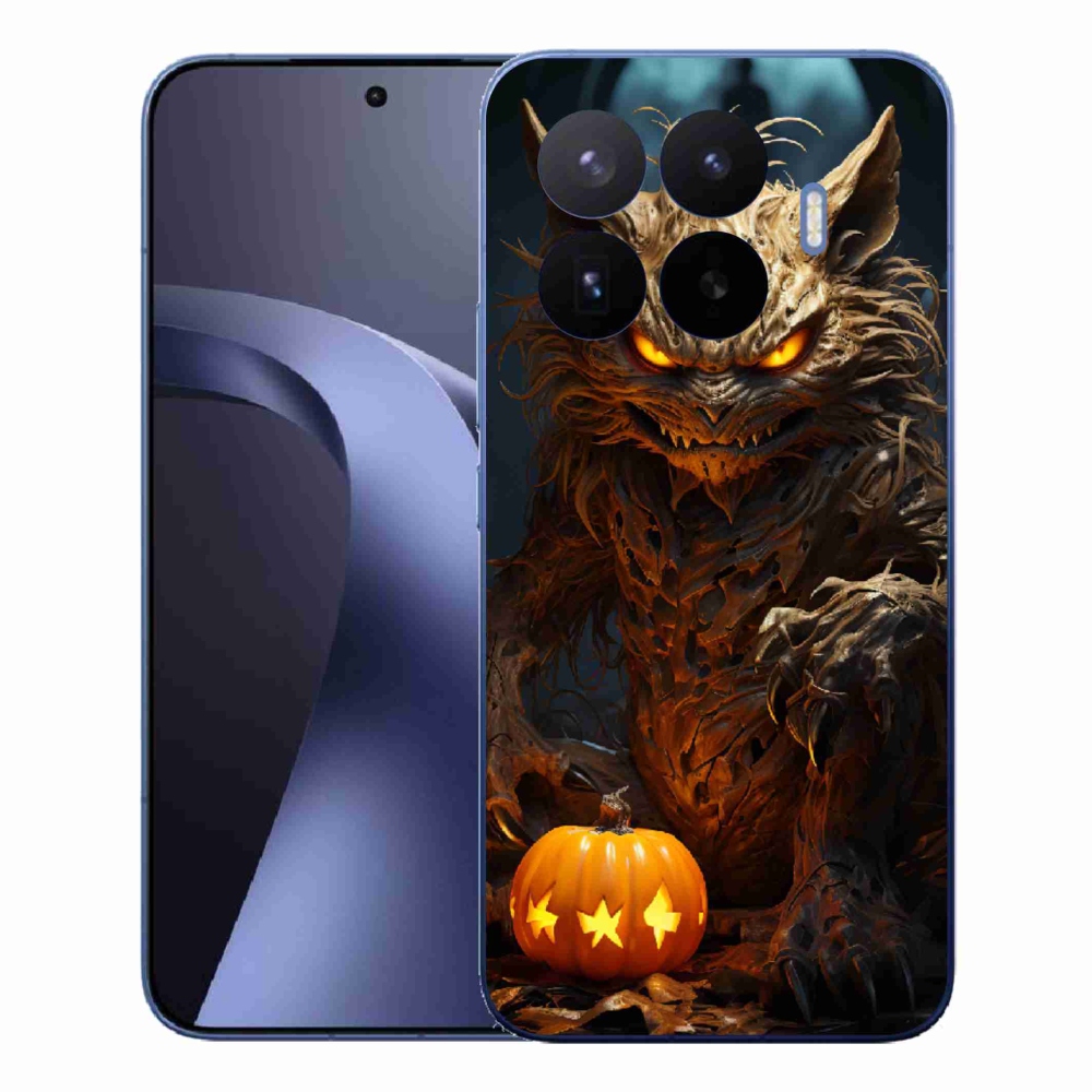 Gélový kryt mmCase na Xiaomi 17T Pro - halloweenska príšera